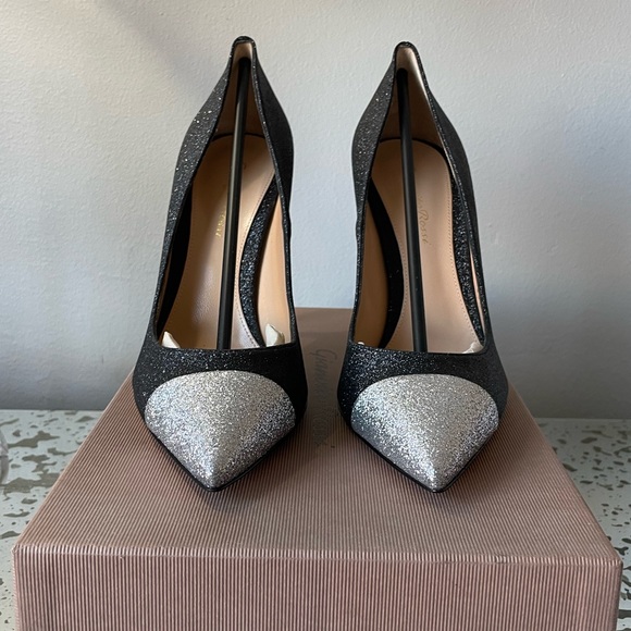 Gianvito Rossi Glitter Pumps SZ 39.5 NIB - Picture 4 of 6